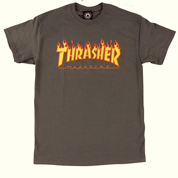 Thrasher Other - ⚡️3/$30⚡️THRASHER Magazine Flames Logo T-shirt
